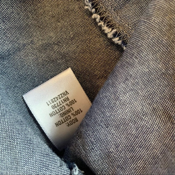 Xhilaration Chambray Dress Womens M - Picture 6 of 6